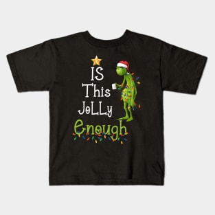 Is this jolly enough Noel merry christmas Kids T-Shirt